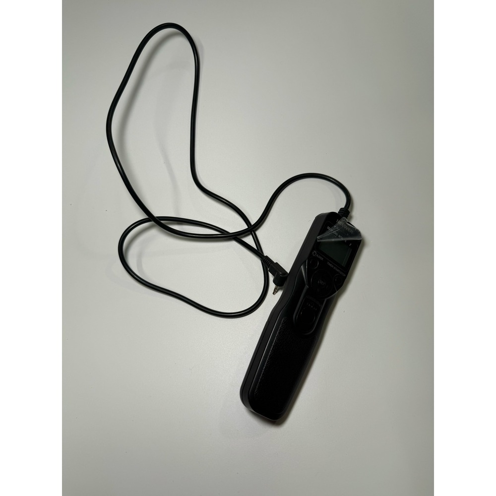 Neewer EZa-C1‎ Digital Timer Remote Shutter Release Wired Intervalometer Black